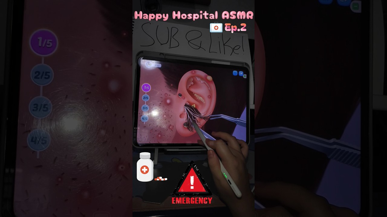 Ep.2 Happy Hospital: Doctor ASMR - Treatment Clearing Hait At The Ears