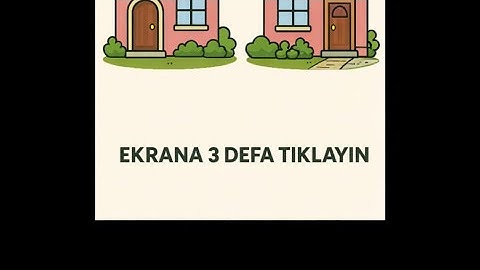 ARADEKİ FARKI BULUYORUZ EVLERİN 8 FARK VARDIR? 🏡🏡🏡