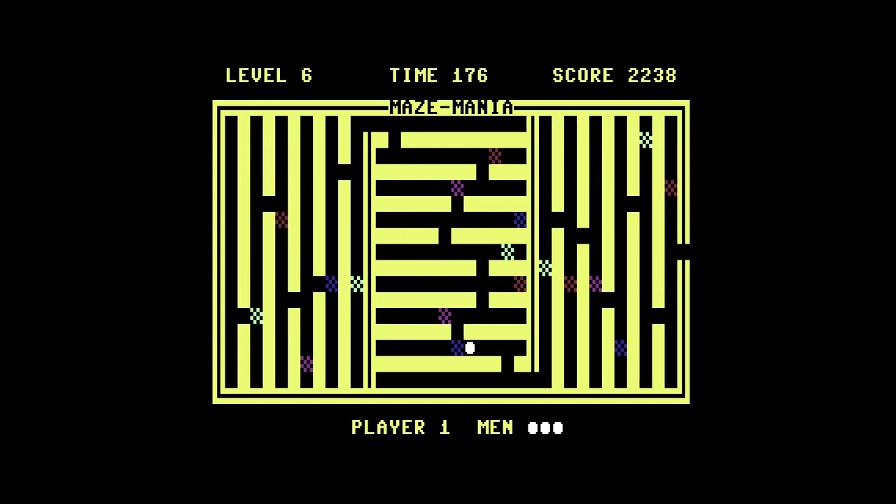 TAS] C64 Maze-Mania by nymx in 03:42.60 - YouTube