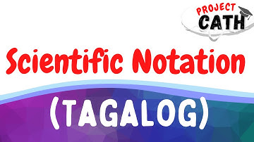Scientific Notation | Tagalog Tutorial Video