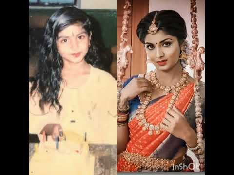 Sun tv serial all heroines in 👶 Childhood photos vs young age now photos 💞