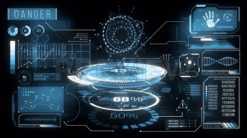 Elaborated HUD Dashboard Data Stock Motion Graphics ( 720 ×1080 )
