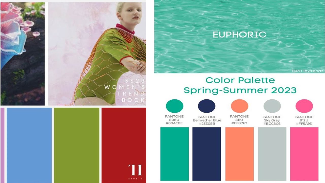 Fashion Trend Forecast Spring Summer 2023, Colour Trend Forecast