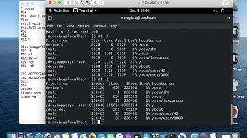 Linux Process/Disk Usage/CPU/Memory