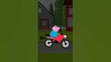Granny is after peppa pig #animation #peppapig #granny