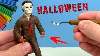 ЛЕПИМ МАЙКЛА МАЙЕРСА из фильма ХЕЛЛОУИН | MICHAEL MYERS HALLOWEEN