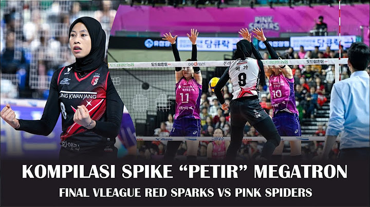 ⚡ 50 Spike Petir Megawati Final Red Sparks Vs Pink Spiders Leg 5 | Kovo League 2025