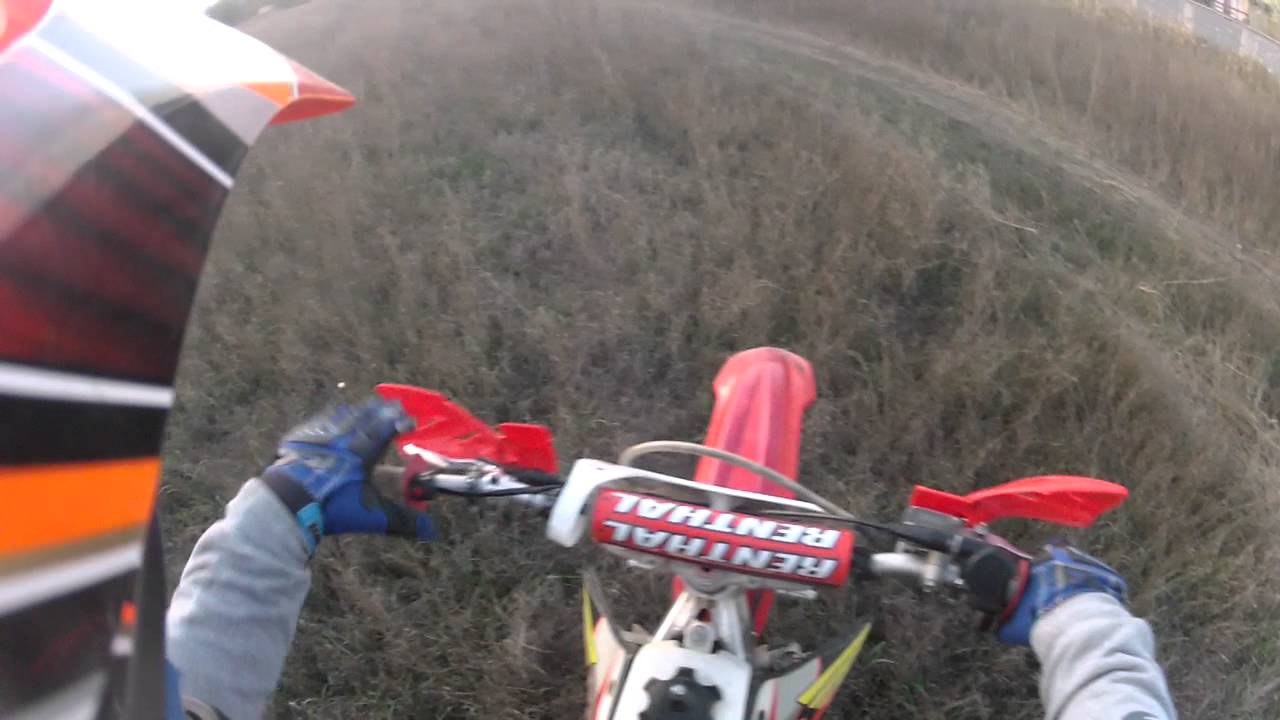 Wheelie Practice Honda Cr 250 - YouTube