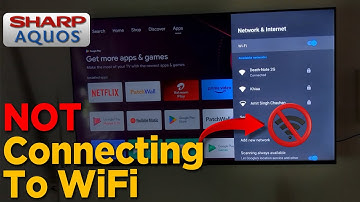 How To Fix Internet Wi-Fi connection Problem on Sharp TV