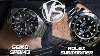 Rolex Submariner 116610LN VS Seiko SPB143