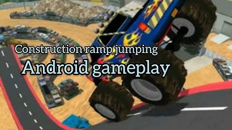 Construction ramp jump android gameplay #gameplay #androidgames