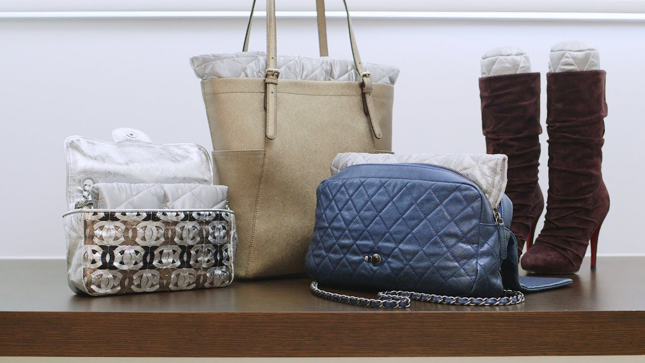 Quilted Boot & Handbag Shapers - YouTube