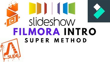 Filmora Video editor | Slideshow Intro Tutorial