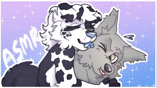 Furry ASMR| Tounge Fluttering Your Brain (Intense tounge flutters and light rythmic mouth sounds)