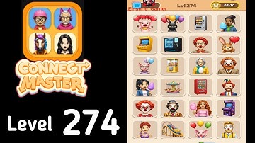 Connect Master Match level 274 Guide Walkthrough Solution