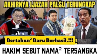 JKW WANT TO PAY 125 TRILLION!! FORGING SIGNATURE ON DIPLOMA, JUDGE NAMES THE SUSPECTS⁉️