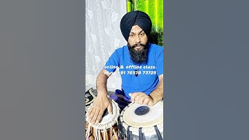Dhir Dhir Riyaz Bol Lesson  | Sardar Jagmohan Singh #tabla #music #2025