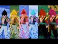 Dbz kakarot mod  gogeta transformations ssj4  ultimate attacks 4k 60fps