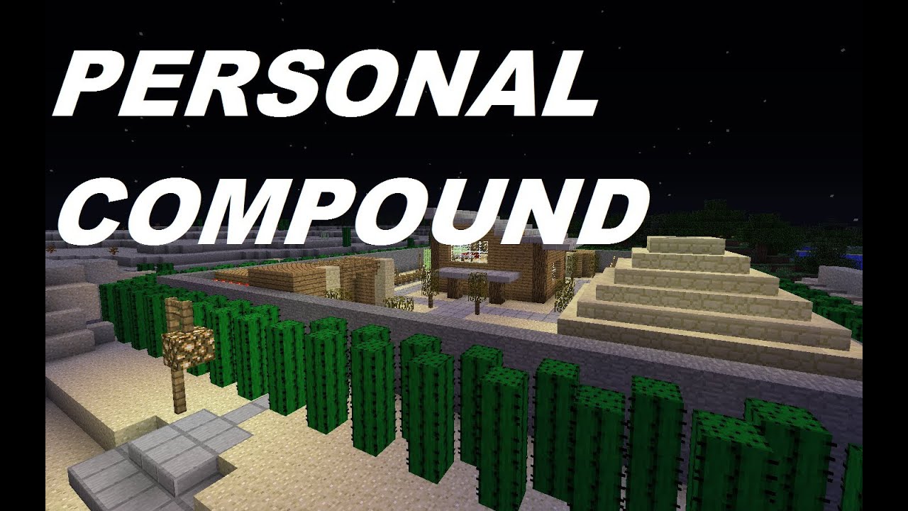 Minecraft - Personal Compound - YouTube