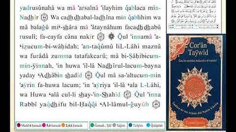 ختمة من مصحف التجويد باللغة الإسبانية الصفحة رقم 433