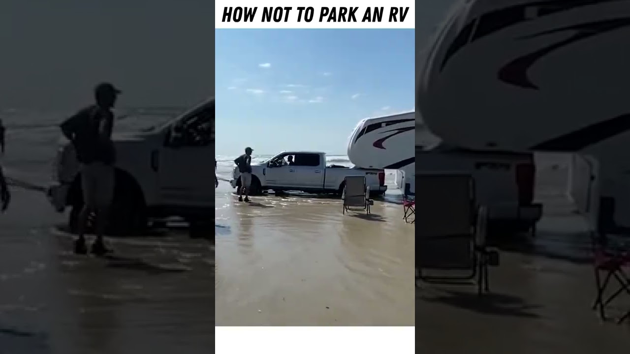 How NOT To Park Your RV #shorts