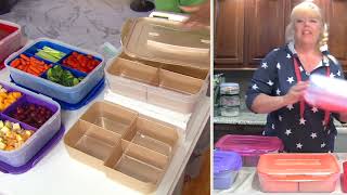LocknLock 9" x 13" Rectangle w/ Dividers & Handle Lid on QVC