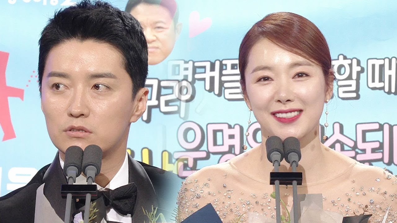 인교진♡소이현, 예쁜 부부의 눈물 글썽 수상소감 @SBS 연예대상 1회 20181228