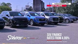 September Promotions At Scherer Chev Buick GMC