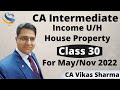 Lecture 30 Income Under Head House Property For CA Inter