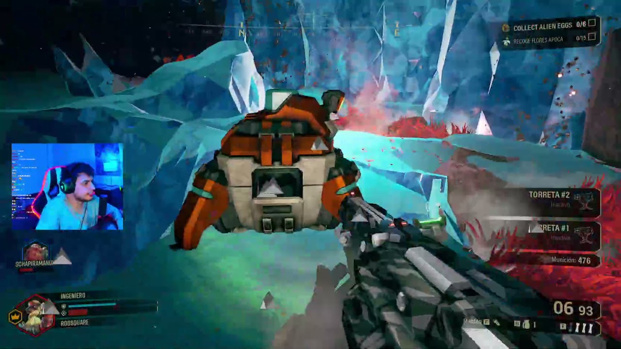 LO QUE ESTAS A PUNTO DE LOL - Rod juega Deep Rocks Galactic con Nacho y Schapira #1