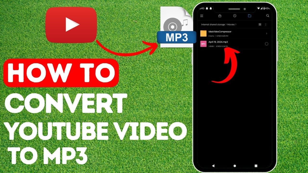 How To Convert Youtube (Studio) Video To MP3 On Android Video To MP3 Without App YouTube