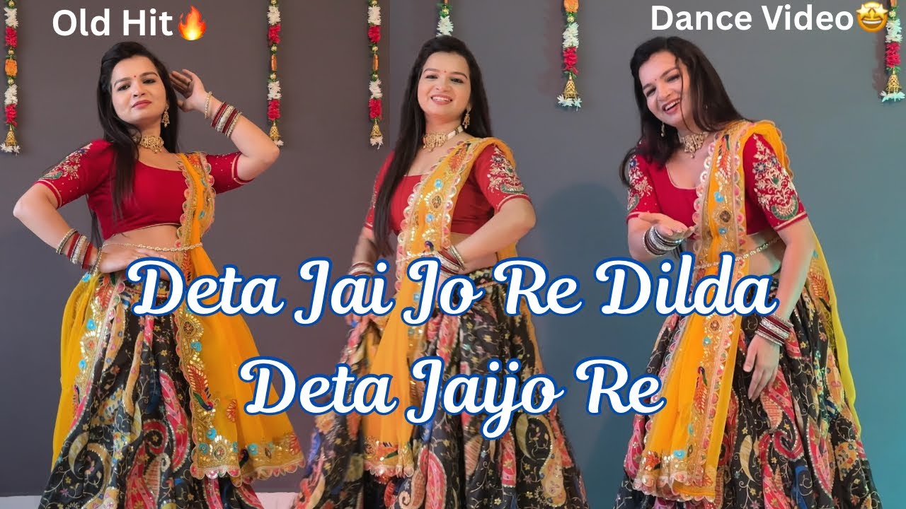 Deta Jai Jo Re song | देता जइजो रे दिलडा | Dance Video | Amitabh & Govinda | Hindi Song | Dance