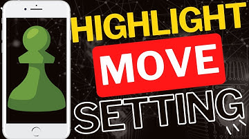 Hoe je de markering van de laatste zet in de Chess.com-app in- of uitschakelt