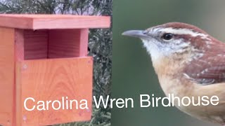 How to Build a Birdhouse for Carolina Wrens - Narrated Tutorial