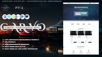 The #1 FULLSTACK Car Website You Can Build in 2025 with TypeScript 🚗