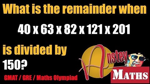 Amazing Remainder Trick for GMAT / GRE Questions