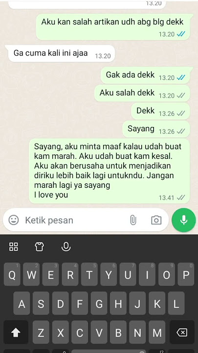 Long text untuk minta maaf ke pacar #maafsayang #kasarbysyarla #medankali #ngeshortsbareng