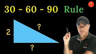 The Ultimate 30 - 60 - 90 Triangle Guide 🔺✨ For Exams, Sat, Jee & More