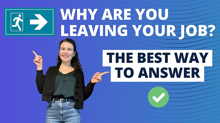 How to answer “Why do you want to leave your current job” interview question