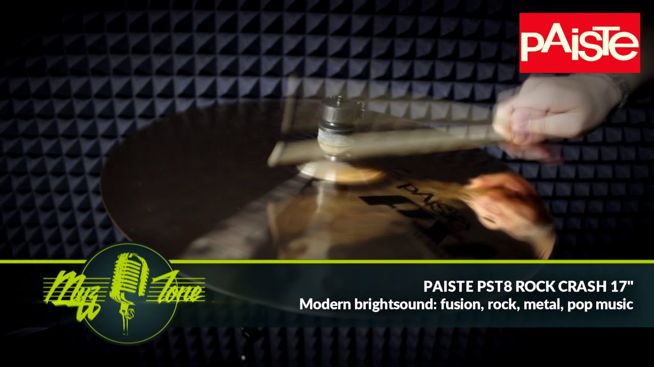 PAISTE PST 8 Rock Crash 17
