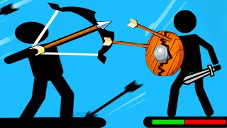 The Archers 2 Stickman Game -  Part 2 Level 6-8 The War Between Archers And Shields (iOS, Android) screenshot 3