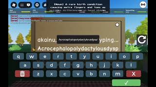 10 wpm away from world recor acrocephalodoknedoifj