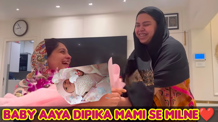 Deepika Mami came back from hospital and met the baby 🤗 Why doesn't everyone go to meet Deepika 😥...