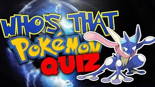 [WHO&#39;S THAT POKÉMON QUIZ] Can you catch them all?