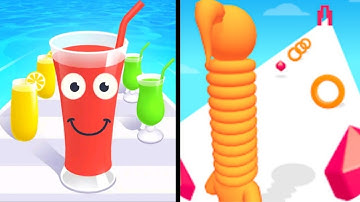 💝 💖 Long Neck Run Vs Tall Man Run All Levels - Amazing Comparison || Android Gameplay Walkthrough