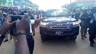 Vice President Koung Meets \u0026 Greets Citizens of Nimba As He Walks the Principal Streets of Ganta