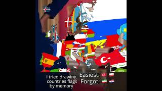 Itried Drawing Countries Flags Buy Memory #Shorts #Country #Europe #Flags #Memory #Drawing #Romania