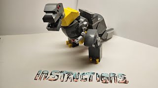 How to build Dominator's Custom LEGO Grimlock