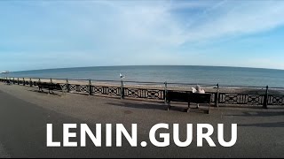 Море в Брайтоне видео Море в городе брайтон