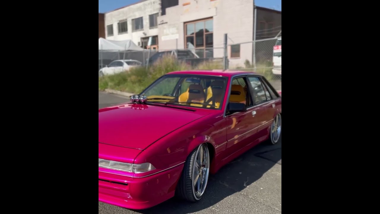 Candy Pink VL Calais Turbo Holden Holdencommodore Vl Rb30 Custom Candypaint